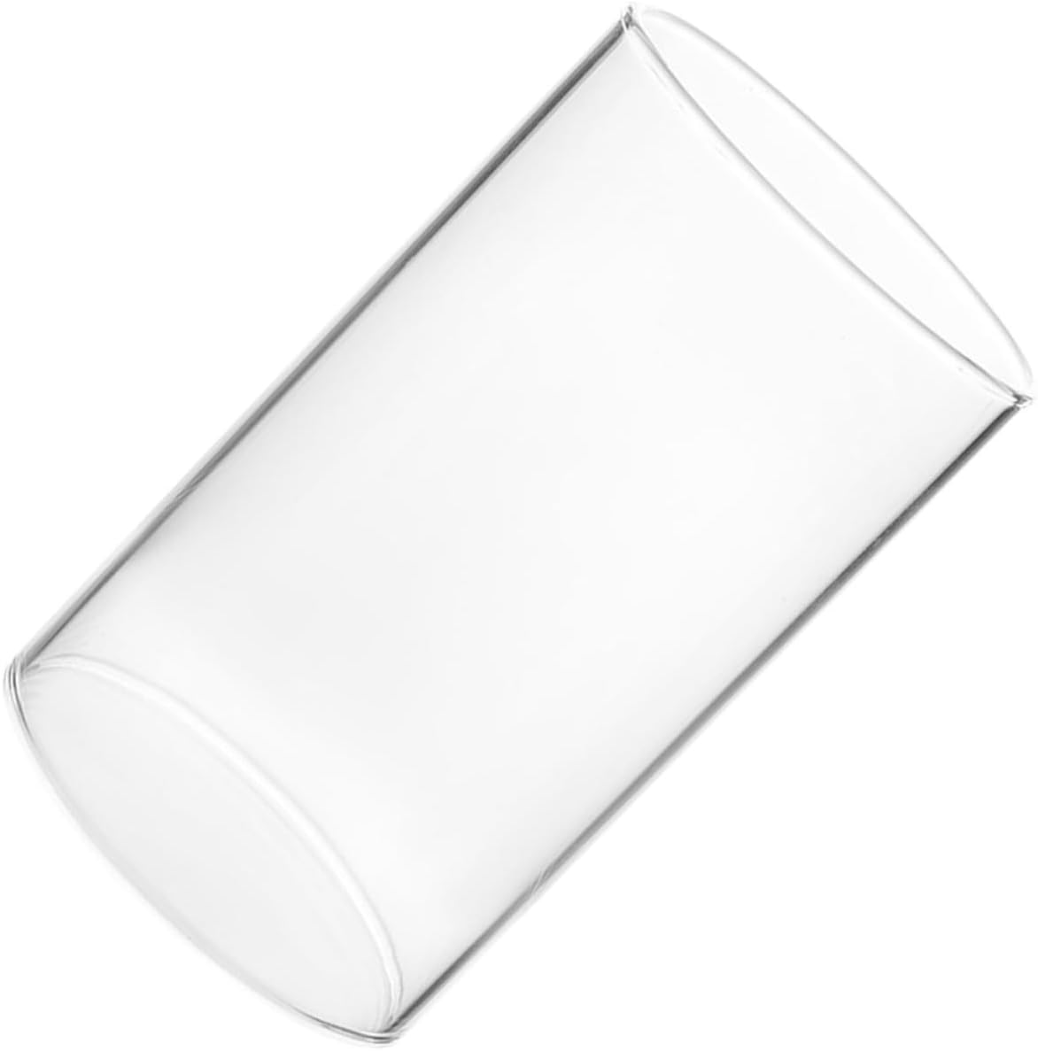 Zerodeko Windproof Glass Candle Cover Cylinder Candle Holder Sturdy Glass Shade for Home Decor Wedding Centerpieces and Outdoor Use