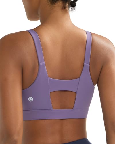 Image of RUNNING GIRL Sports Bra for Women High Support, Molded Cup Supportive High Impact Sports Bras with Sewn in Pads
