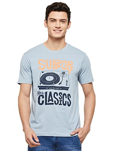 Image of Max Men Slim Fit Graphic Printed T-Shirt
