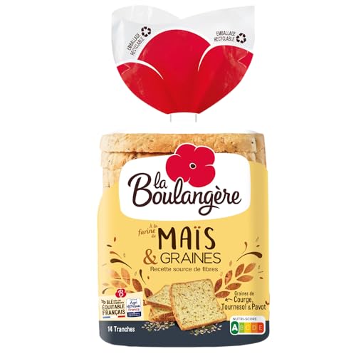 Pain de mie Maïs & Graines 500g - LA BOULANGÈRE