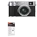 BoxWave Screen Protector Compatible With Fujifilm X100V - ClearTouch Anti-Glare (2-Pack), Anti-Fingerprint Matte Film Skin