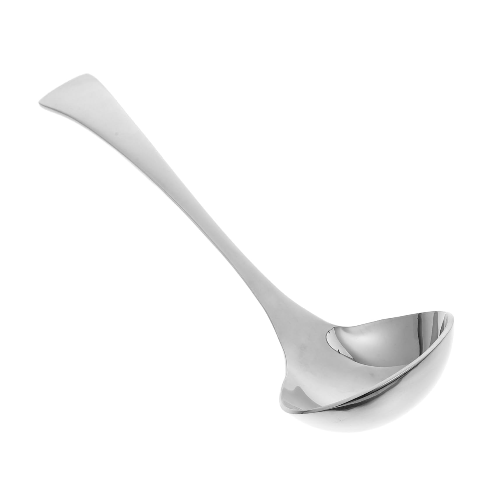 Cabilock 2piezas Cuchara Sopera de Acero Inoxidable Pequeña para Salsas y Sopas para Usar Mesa y Cocina Mango Cucharones