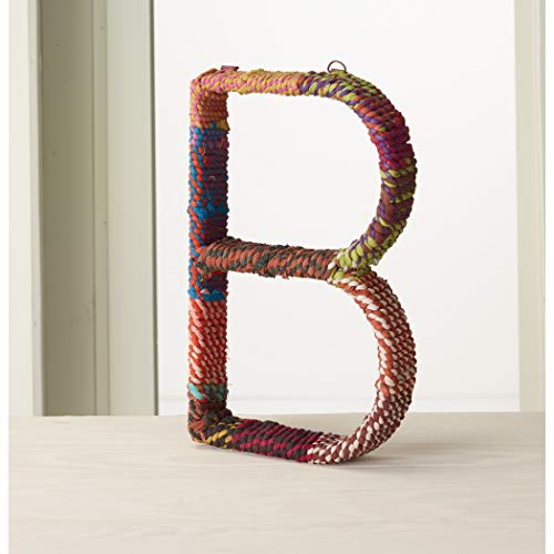 Colorful Jute Wrapped 12" Letters By Kindwer (Letter N) #TOP4