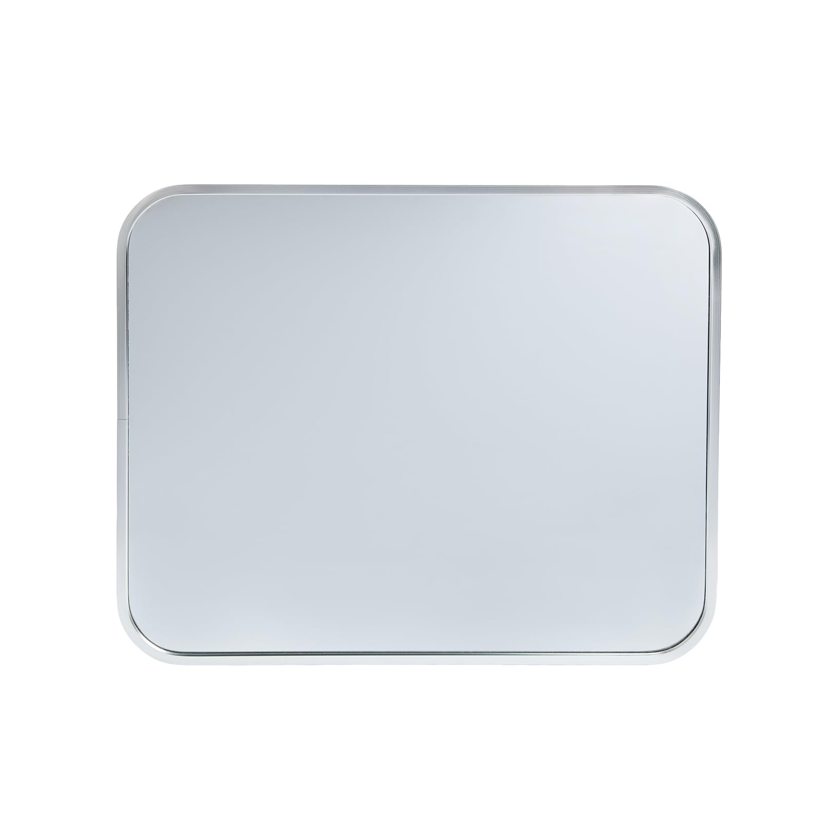 OHS Wall Mirror Bathroom Mirror Vanity Mirror, Silver - 40 x 50cm