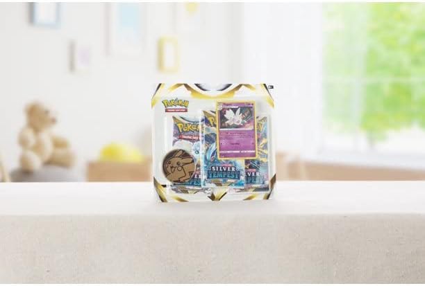 Miniatura 4 de Juego de cartas coleccionables Pokémon SAS12 Silver Tempest 3 Pack Blister - Togetic