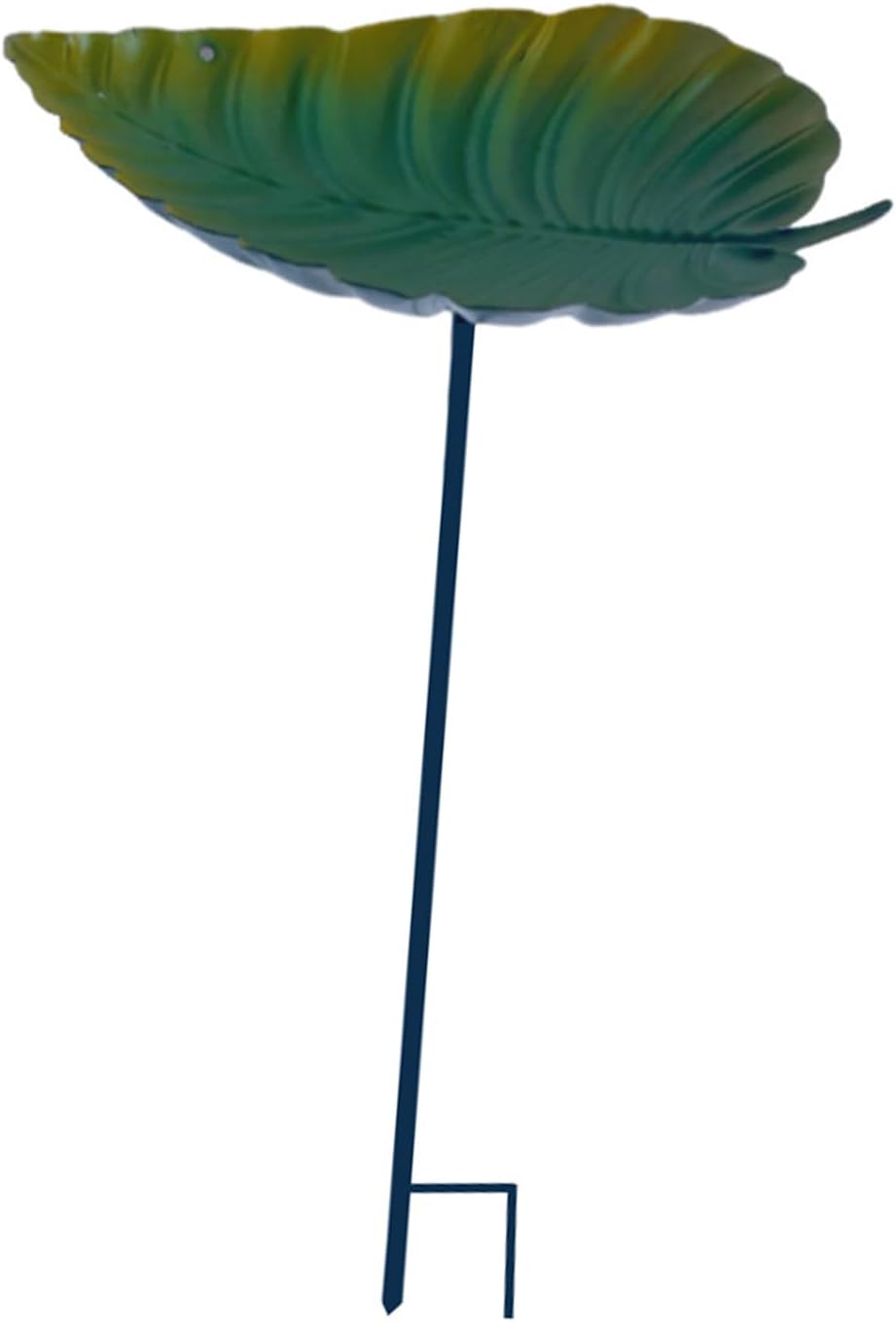 Iron Bird Bath Feeders Shape Garden Decoration with Ground for Small Feeding Decorative Garden Bath