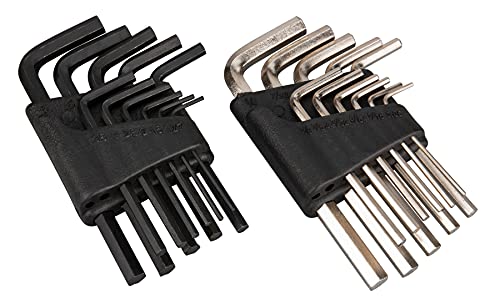 Performance Tool W1538 SAE/Metric Garage Tool Set for House Repairs and Projects, Yellow, 94 Pieces