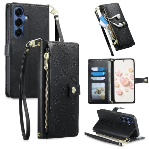 TEDTIKJT Samsung Galaxy S26 Plus �P�[�X �蒠�^ SC-52G �P�[�X galaxy s26 plus �J�o�[ �V�����_�[ ����PU���U�[ �J�[�h���[ �n�[�g�Ђ��`�� �M�����N�V�[ s26plus �X�}�z�P�[�X �蒠�^ �Ϗ�