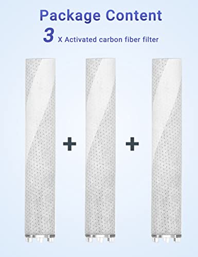 Ulinek 3Pezzi Filtro per Soffione Doccia, Filtro