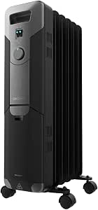 Låg Radiator Cecotec ReadyWarm 5000 Space Black Olja Radiator. 5 Moduler, Låg ...