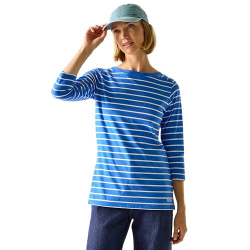 Image of Regatta Bayletta II 3/4 Sleeve T-Shirt 36 Blue