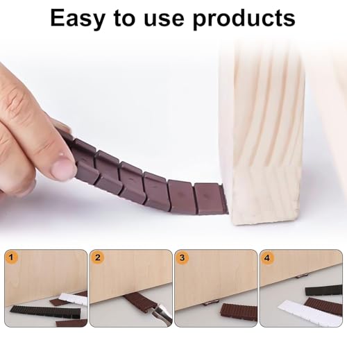 Möbelkeile, Justierkeile, Ausgleichskeile, Keile Kunststoff, Möbel Nivellierunterlagen, Unterlegkeile, Justierbare Möbel Ausrichtungs Nivellierkeile, Für Tischstuhlfüße, Schrank, Tür, 30 Stück