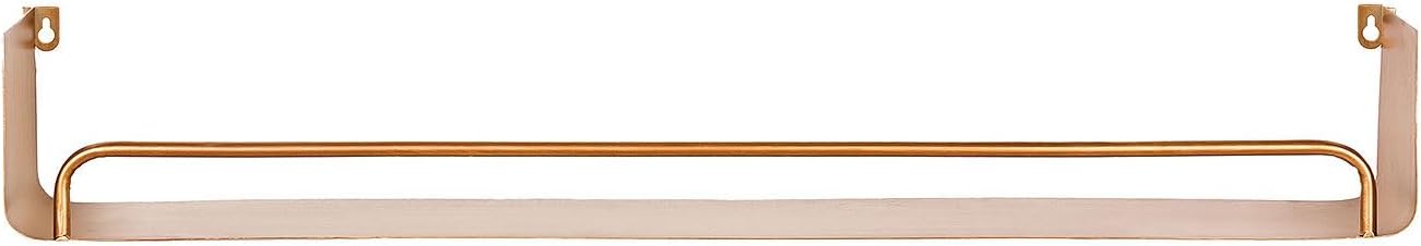 Syler Modern Wall Shelf (Set of 2) - 34" Bronze..