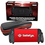 Satisfye – New SwitchGrip Slim Bundle, Accessories Compatible with Nintendo Switch - The Bundle includes: Switch Grip, Slim Case. BONUS: 2 Thumbsticks
