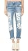 7 For All Mankind Women's Relaxed Skinny with Shredding Jean