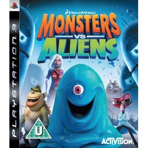 Activision Monsters vs. Aliens, PS3 Basico PlayStation 3 videogioco