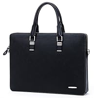 Algopix Similar Product 7 - BOSTANTEN Leather Briefcase Slim