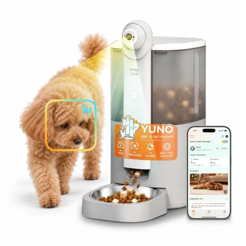 ABRCT 5L Automatic Dog Feeder with Camera