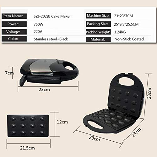 Nussbäcker Waffeleisen/Backautomat/Zaubernuss Waffeleisen Brot Waffel Sandwich Backmaschine Bratpfanne Für Toaster… – Bild 3
