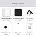 SONGMICS Wire Cube Storage, 20-Cube Modular Rack, PP Plastic Shelf Liners Included, Black ULPI45H