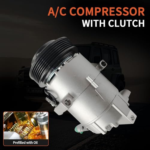 Image of Air Conditioner AC Compressor with Clutch Fit for Hyundai Elantra 1.8L 2013