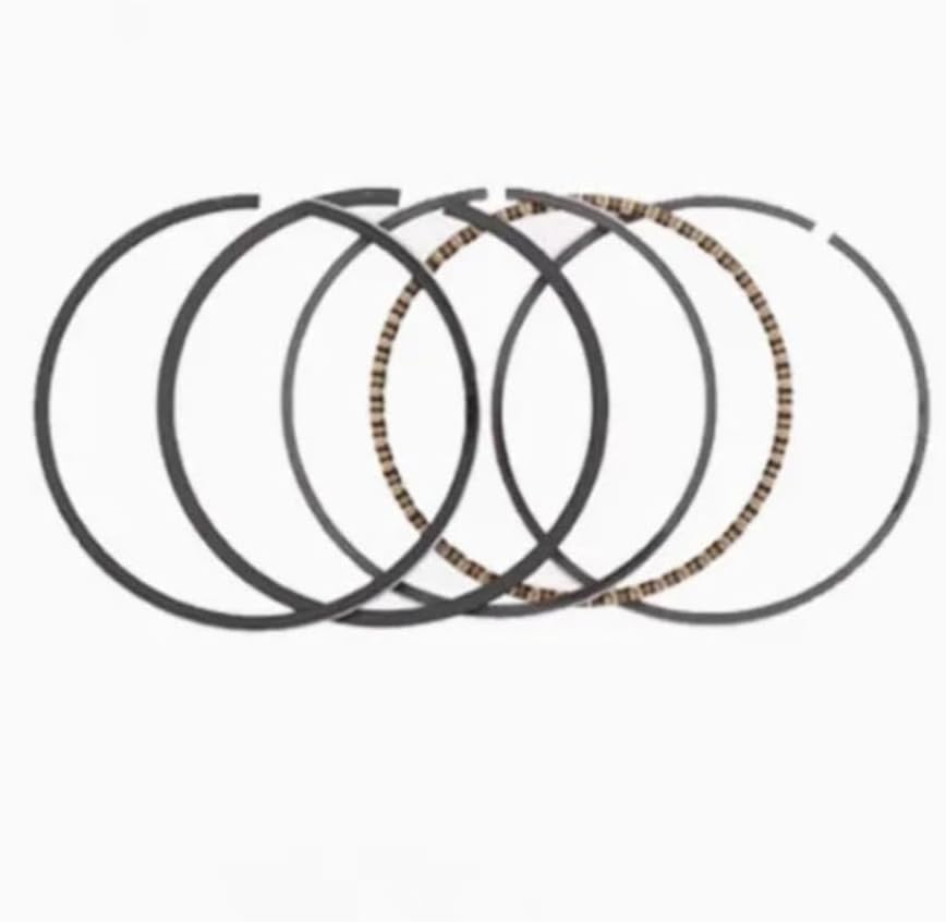 56mm Piston Kit Fit for 156F 4 Stroke Horizontal Engine Generator Water Koblen Ring Set Pin Clip Assembly(Piston kit)