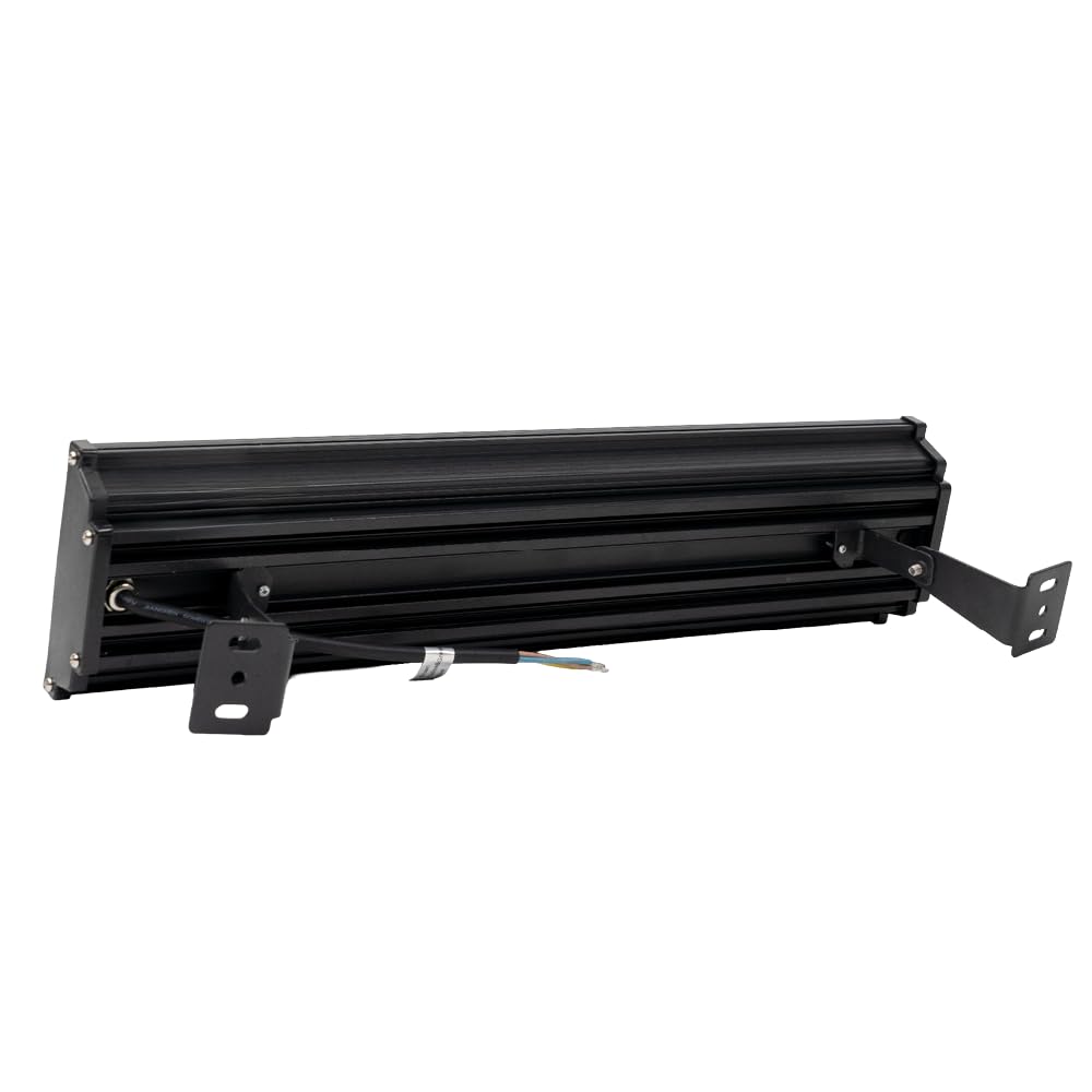 LUXULA Basic LED Hallenstrahler 150W 4000K Neutralweiß 15000lm IP65 IK06 - Industrie Deckenleuchte - Linear High Bay Hallenleuchte, Werkstattlampe, Garagenleuchte, Hallenbeleuchtung, Lager