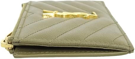 値下げSAINT LAURENT カードケース＆小銭入れ　 ベージュ/ブラック サンローラン SAINT LAURENT カードケース 名刺入れ コインケース 小銭