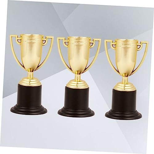 Outanaya 6 Pçs Mini Presentes Mini Troféus Troféu De Basquete Troféu De Prêmio De Plástico Troféu De