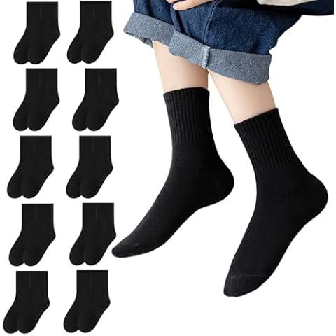 JiaYouLC 10 Pairs Summer Kids Thin Ankle Socks Cover