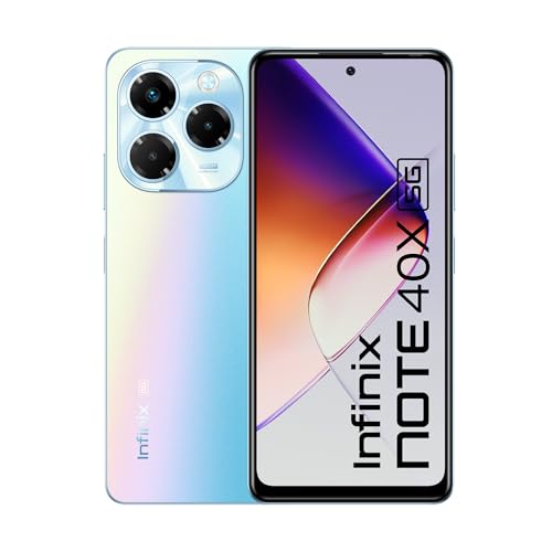 Image of Infinix Note 40X 5G, Palm Blue (8GB, 256GB) Without Offers