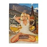 Aikeory Nature Morte Nudity Wall Art, Retro Vintage Metal Sign for Man Cave Bar Garage, 500 Piece Jigsaw Puzzle