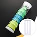 kowaku Shuttlecock Storage Tube Transparent Durability Accessories Portable Reusable Badminton Ball Holder Badminton Ball Organizer, Small