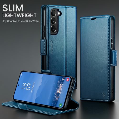Tenifly for Samsung Galaxy S22 Plus Case Wallet with Card Holder Blue by Tenifly - Used condition - Image 9