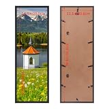 Giftgarden Ramka 30,5 x 91,5 cm, czarna aluminiowa ramka na zdjęcia, idealna do obramowania krajobrazu, portretów, dzieł