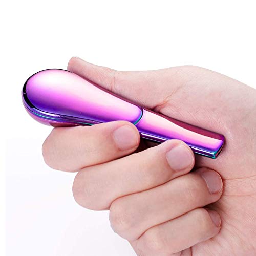 Portable Creative Small Tools Pipe with Stainless Steel Screen fiters,Good Gift (Northern Lights)