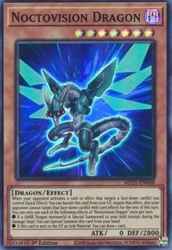 Noctovision Dragon MP21-EN048 Super Rare Englisch Boosterfrisch 1. Auflage - 2021 Tin of Ancient Battles - mit ReCollectibles-Versandschutz - für Yu-Gi-Oh!