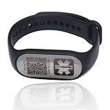Medical Alert Bracelet for Men & Women – QR Code ID Wristband with Emergency Call & GPS Location Sharing & Medication Reminder – Waterproof Silicone Alert Bracelets for Women & Men with Chronic Conditions, Allergies & Diabetes