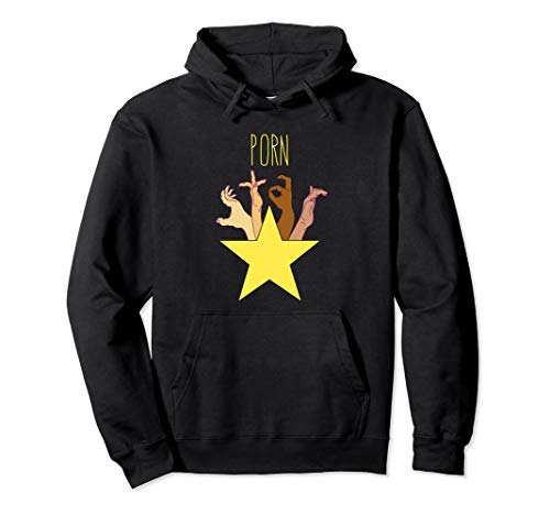 PORN STAR Tee Men Women Adult Funny Humor Love Celebrity Pullover Hoodie