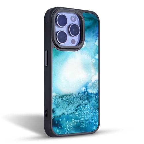 Coque Apple iPhone 13 Pro Ninola Bleu Océan abstrait en gel - 2