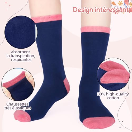 Cadeau Maman Noel Original Utile, Chaussettes Femme 39 42 Fantaisie Coton, Chaussettes Rigolotes Femme Chaussettes Humor Idee Cadeau Femme Cadeau Mamie Anniversaire Maman Fete des Meres – vue 6