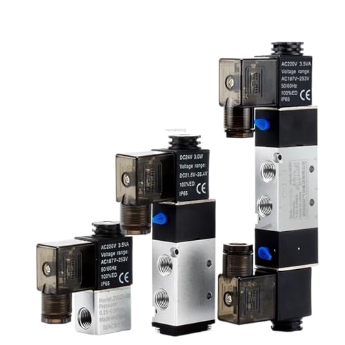 Électrovanne pneumatique 4V220-08 idéale pour la commande de vérins à double effet - 2