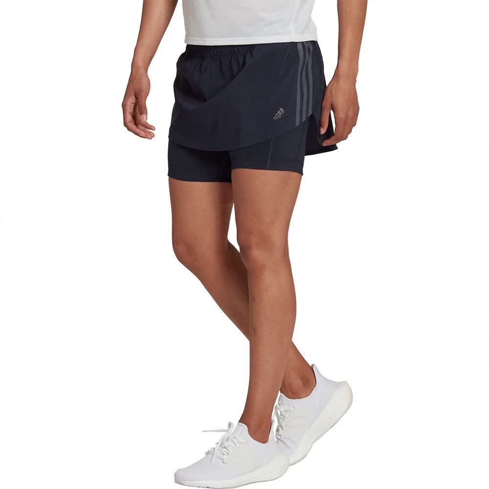 Adidas HK9084 RI 3S Skort Shorts Women's Legend Ink Size M
