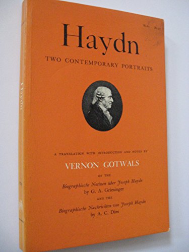 Haydn: Two Contemporary Portraits B000J60GBS Book Cover