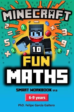 Minecraft Fun Maths. Smart Workbook. (6-9 years). Sparkle in your child ...