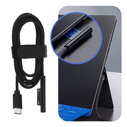 YINETTECH Surface Connect to USB-C Charging Cable 1.5 Meters Compatible with Microsoft Surface Pro 3/4/5/6 / Surface Go/Surface Laptop/Surface Laptop 2 - Image 4