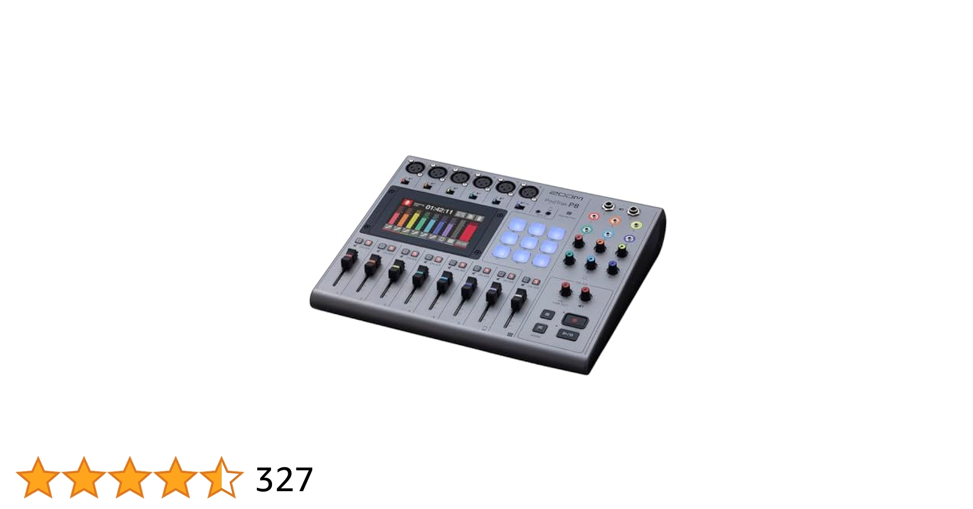 Zoom PodTrak P8 Podcast Recorder, 6 Microphone Inputs, 6