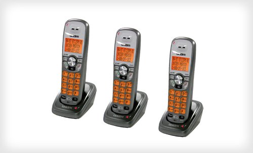 Sistema digital Uniden DECT1588-3T con teléfono inalámbrico y cableado miniatura 2