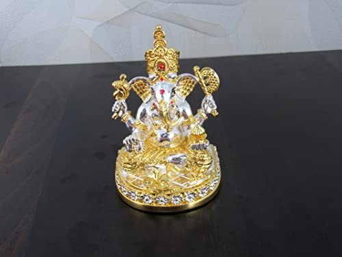Kankavati argenté de prestige et accessoires de Thali Pooja pour maison