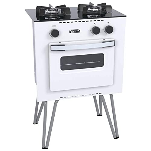 FOGAO A GAS MINI COOK 2 Q BRANCO GAS GLP